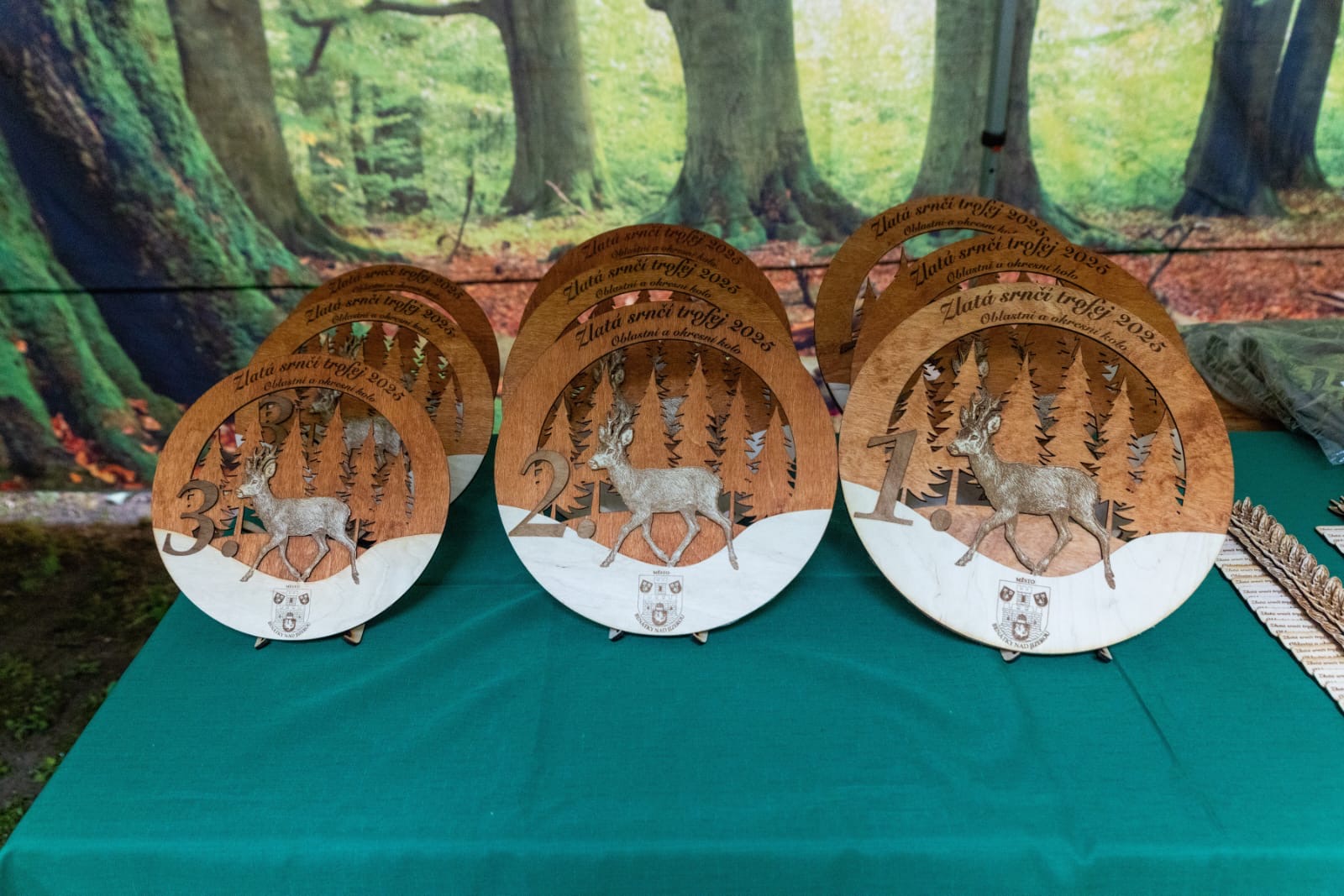 Výsledková listina oblastního a okresního kola Zlaté srnčí trofeje 2025